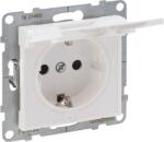 Legrand Suno 2p+f Csatlakozóaljzat Rugós, Biztonsági Zsaluval, Csapófedéllel, Ip21, Fehér