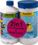 PoolTrend Poolclean Duo Pack Medencekémia, Algacontrol 1l+aquamulti 1kg