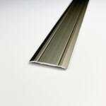 VIARPROFIL Lapos öntapadós Eloxált Alumínium Profil 30mm 2, 7m Titán