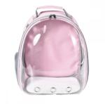  4Dog Rucsac Transport 4DOG Roz Transparent, 31x42x28 cm