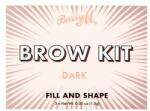 Barry M Brow Kit Szemöldökformázó szett és paletta 4.5 g árnyék Dark