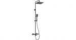Deante Esőztető zuhanyfej, termosztatikus kádtöltő csapteleppel, Titanium színben (NAC D1HT)