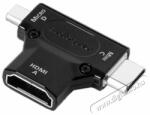 AudioQuest HDMACDAD HDMI Type A - Mini Type C/Micro Type D adapter (HDMACDAD) - digitalko
