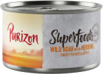 Purizon Purizon Pachet economic Superfoods 24 x 140 g - Porc mistreț cu hering, cartofi dulci și măr