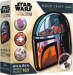 Trefl Puzzle din lemn Trefl din 160 piese - The Mandalorian (20186) Puzzle