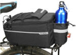Spyral B-Soul Thermo csomagtartó táska, 8, 5L, 38x15, 5x18 cm, kulacstartó zsebbel, fekete