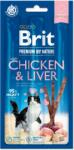 Brit Treat Brit Premium by Nature Cat csirke és sült, rudak 3 db (293-111720)