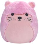 Jazwares Squishmallows, Fuzzamallows, Medium Plush, Pink Otter, jucarie de plus, 30 cm
