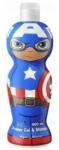 Air Val Gel de Dus si Sampon pentru Copii Captain America, Figurina 1D, 400 ml (AIRVAL00106)