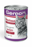 Monge Gemon Chunkies Sterilised Cat - Hrana umeda completa - Vita - 415g