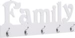 vidaXL "FAMILY" feliratú fali fogas 74 x 29, 5 cm (284245) - vidaxl