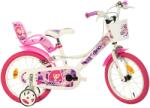 Dino Bikes Bicicleta copii Dino Bikes 16' Fairy alb si roz