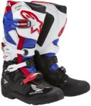 Alpinestars Tech 7 Enduro Drystar Honda Moto Boots Colecția 2024 negru-albastru-alb-alb-roșu (AIM130-552)