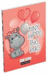 Lizzy Card Notesz LIZZY CARD A/7 papírfedeles Tiny Hippo (21001)
