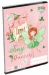 Lizzy Card Füzet LIZZY CARD A/5 32 lapos vonalas 16-32 II. osztályos Fairy Ballerina Dance (20799)