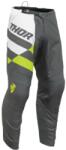Thor Pantaloni Motocross/Enduro Thor Sector Checker gri/verde fluorescent