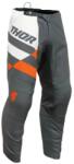 Thor Pantaloni Motocross/Enduro Thor Sector Checker gri cu portocaliu