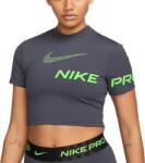 Nike W NP DF GRX SS CROP TOP Rövid ujjú póló dx0078-015 Méret M - weplayhandball