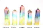  Obelisc Cuart Aura Titan Cristal Natural 1 Varf - 1 Buc - concepttropic - 37,00 RON