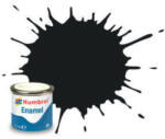 Humbrol Enamel Paint 021 Black, Glossy 14 ml (AA0237)