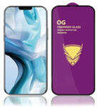 OG Golden Armor 3D teljes kijelzős üvegfólia Samsung A54 / S23FE (fekete)