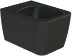 CeraStyle HERA fali WC - MATT ANTRACIT - rimless - perem nélküli - rejtett szerelésű - mély öblítés (HC01706PN05) - temo