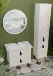 TMP cabinets KEOPS 70 lábon álló fürdőszobabútor 70 cm CeraStyle Blue porcelán mosdókagylóval (00400784) - temo