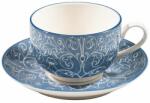 Zafferano csésze és csészealj Tue Tea 4 db - kék Univerzális méret