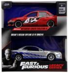 JadaToys - Fast and Furious Jada Fast And Furious Set 2 Masini Metalice Mitsubishi Lancer Evolution Ix 1: 32 (253202019)
