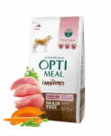 Optimeal GRAIN FREE gabonamentes teljes értékű szárazeledel minden fajtájú felnőtt kutyának - pulykával és zöldségekkel 1, 5 kg