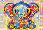 Yazz - Puzzle Pui de elefant - 1 000 piese Puzzle
