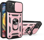 Mgramcases Hybrid Armor Camshield husa pentru iPhone 15, roz