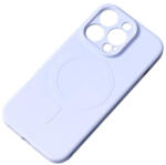 Mgramcases Silicone MagSafe husa pentru iPhone 15 Pro Max, albastru