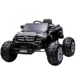 Dake Masinuta electrica Mercedes X-Class Monster Truck, 180W, 4x4, roti moi, scaun tapitat, telecomanda, neagra