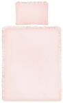4-Home Lenjerie de pat de bumbac pentru pătuț Belisima Pure, roz, 90 x 120 cm, 40 x 60 cm Lenjerie de pat