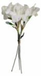 4-Home Crin artificial înzăpezit Lily alb, 47 cm