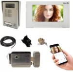 Mentor Kit Interfon Video 1 familie wireless WiFi IP65 2MP 7 inch Color 3in1 4 fire Mentor SYKT022