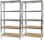 Malatec Raft de depozitare Malatec 2x875kg, 180x90x40cm Raft