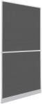 vidaXL Plasă insecte cu balamale pentru uși, alb, 100 x 215 cm (141563) - comfy