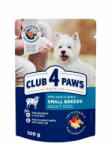  Club4Paws Premium Kistestű kutyatáp - Bárány mártásban 24x100g