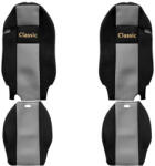 F-CORE Set huse scaun textil camion compatibile cu Mercedes Actros MP 2 (01.2003-12.2006), Gri (F-CORE PS23 GRAY)