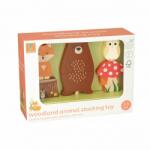 Orange Tree Toys Jucarie din lemn de stivuit cu animalele padurii, Orange Tree Toys (5060541945111)