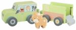 Orange Tree Toys Camion din lemn pentru transport animale de ferma, Orange Tree Toys (5060541947849)