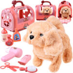 Inlea4Fun Interaktív plüss kutya kiegészítőkkel Inlea4Fun GROOMING PET CAGE (JO-ZA4355)