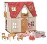 Epoch di Fantasia srl Sylvanian Families-Casuta Red Roof Cosy Cottage (SF5567) Figurina