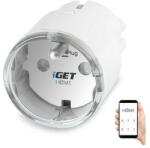 iGET Okos konnektor fogyasztásméréssel 3680 W/230 V Wi-Fi Tuya 75020813 (IK0034)