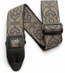 Ernie Ball Classic Jacquard Gold & Black Paisley Curea de chitară (P04163)