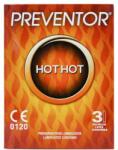  3 Prezervative cu Efect de Incalzire Preventor Hot Hot, Premium Latex