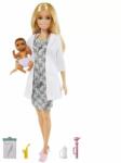 Mattel Barbie: Medic pediatru - blondă (GVK03) Papusa Barbie