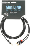 KLOTZ Аудио кабел мини жак-два чинча Klotz KY7-300 PRO 3 метра